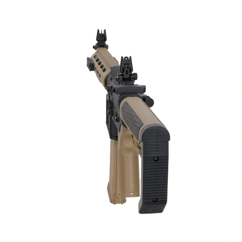 FUSIL SPECNA ARMS SA-F03 FLEX GEN.2 HAL ETU BRUSHLESS LIGHT OPS STOCK NEGRO-TAN