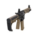 FUSIL SPECNA ARMS SA-F03 FLEX GEN.2 HAL ETU BRUSHLESS LIGHT OPS STOCK NEGRO-TAN
