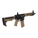 FUSIL SPECNA ARMS SA-F03 FLEX GEN.2 HAL ETU BRUSHLESS LIGHT OPS STOCK NEGRO-TAN