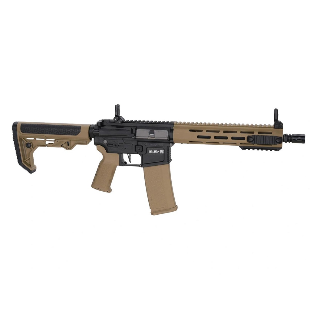 FUSIL SPECNA ARMS SA-F03 FLEX GEN.2 HAL ETU BRUSHLESS LIGHT OPS STOCK NEGRO-TAN