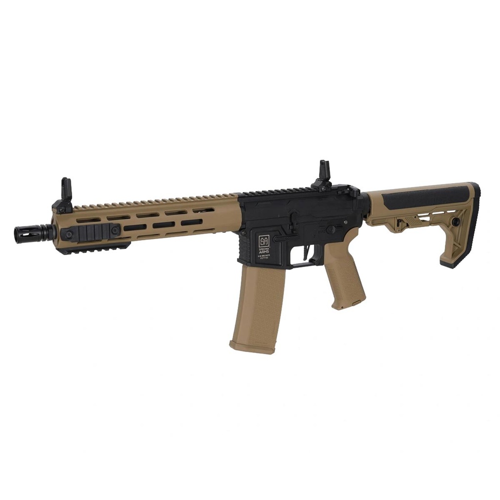 FUSIL SPECNA ARMS SA-F03 FLEX GEN.2 HAL ETU BRUSHLESS LIGHT OPS STOCK NEGRO-TAN