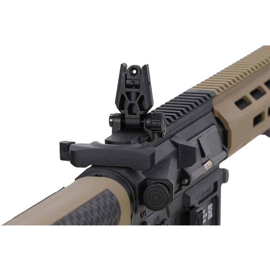FUSIL SPECNA ARMS SA-F03 FLEX GEN.2 HAL ETU BRUSHLESS LIGHT OPS STOCK NEGRO-TAN