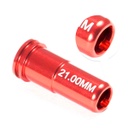 NOZZLE O-RING DOBLE MAXX MODEL 21MM CNC ALUMINIO ROJO
