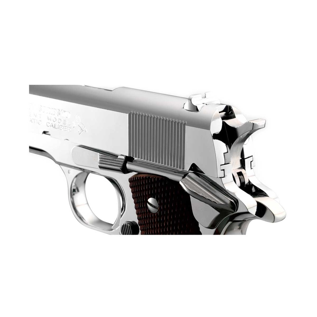 PISTOLA MARUI COLT MARK IV SERIES 70 NICKEL