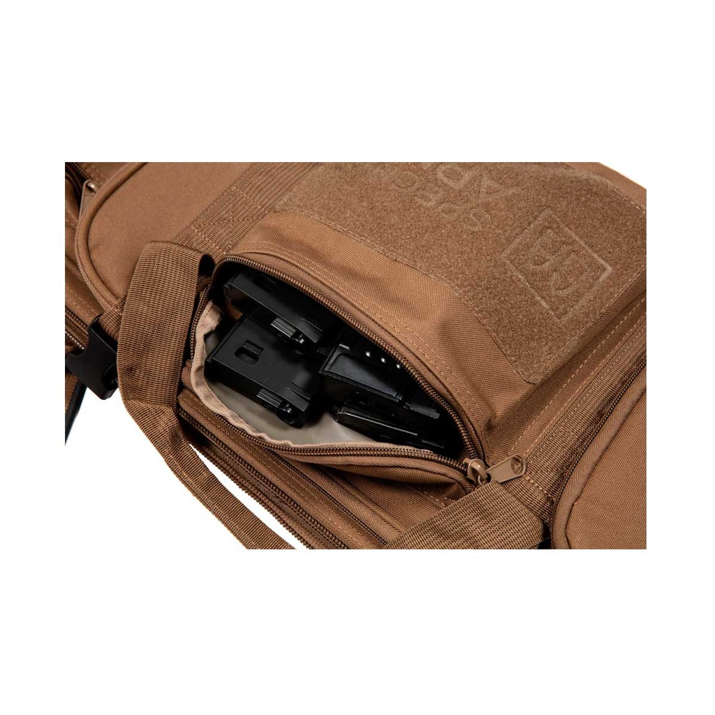 FUNDA FUSIL SPECNA ARMS DOBLE 84CM TAN