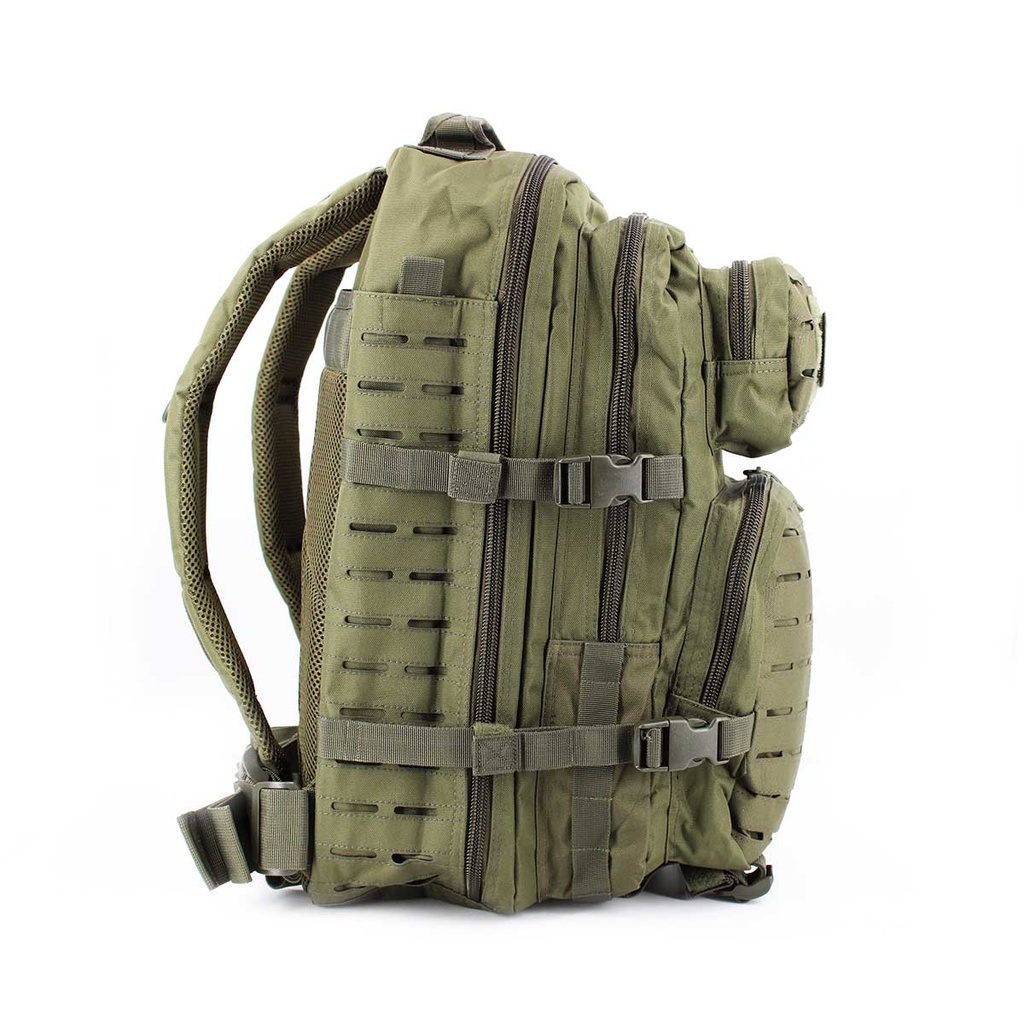 MOCHILA MILTEC LASER MOLLE GR. 36L VERDE