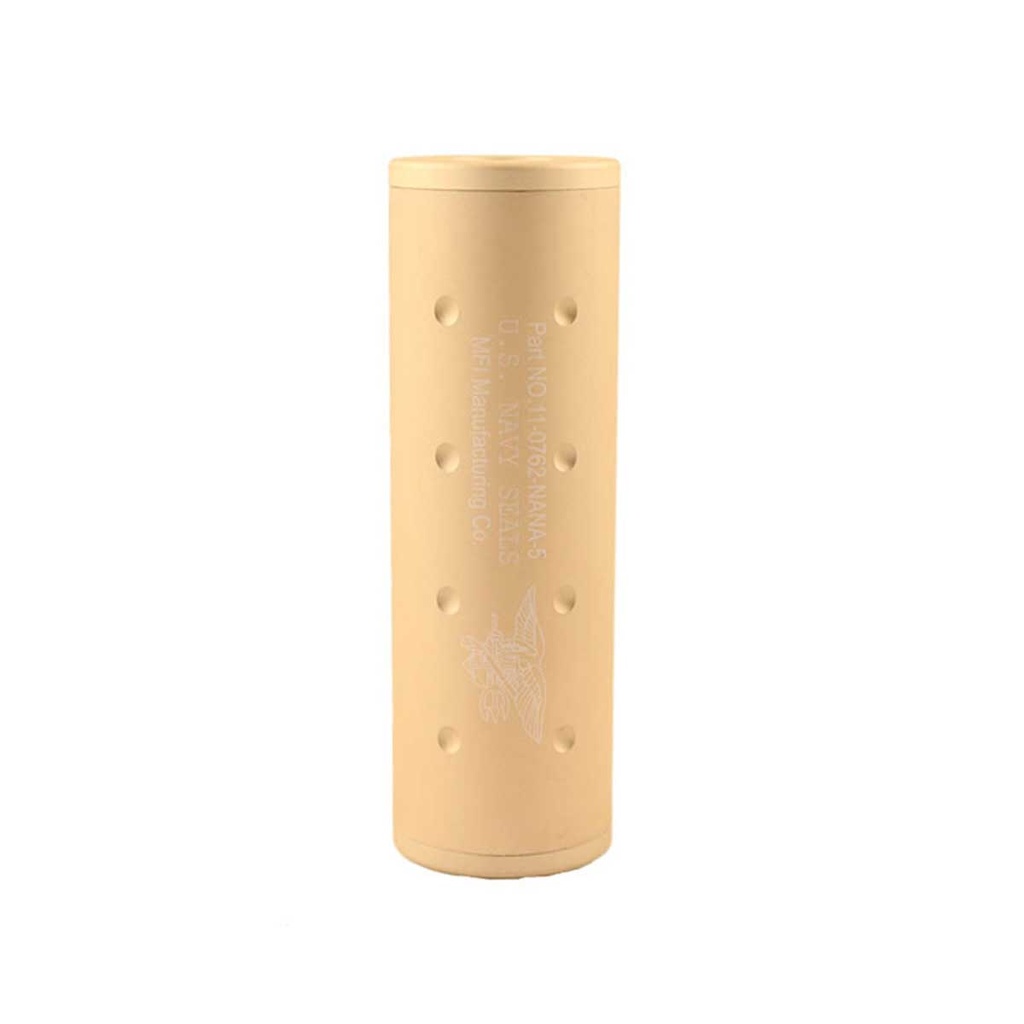 SILENCIADOR FMA STUBBY NAVY SEALS 108MM TAN