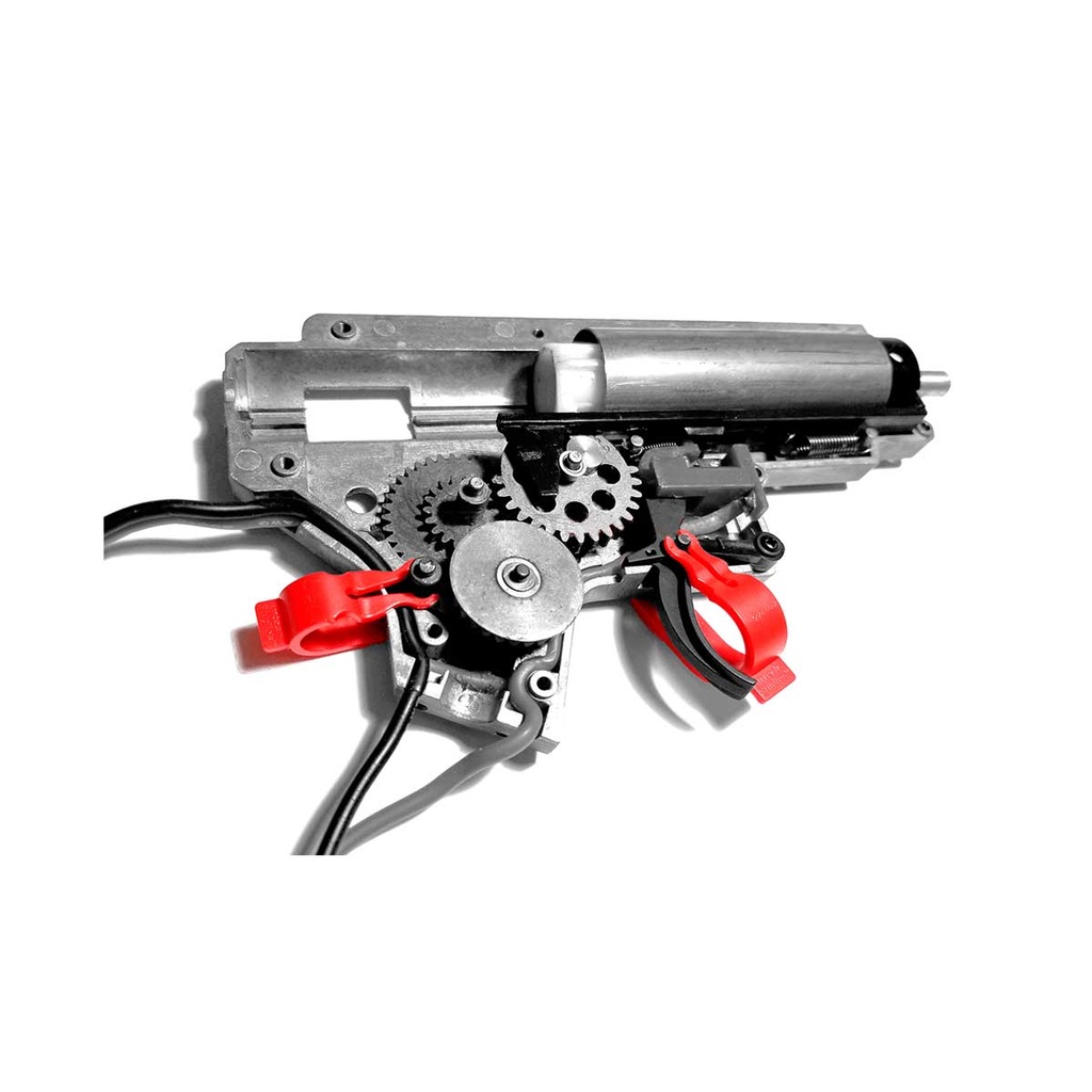 KIT INSTALACION GEARBOX AIRTECH STUDIOS V2-V7 ROJO