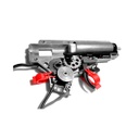 KIT INSTALACION GEARBOX AIRTECH STUDIOS V2-V7 ROJO
