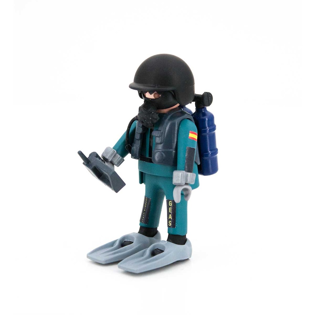 MUÑECO CUSTOM GUARDIA CIVIL BUZO GEAS VERDE