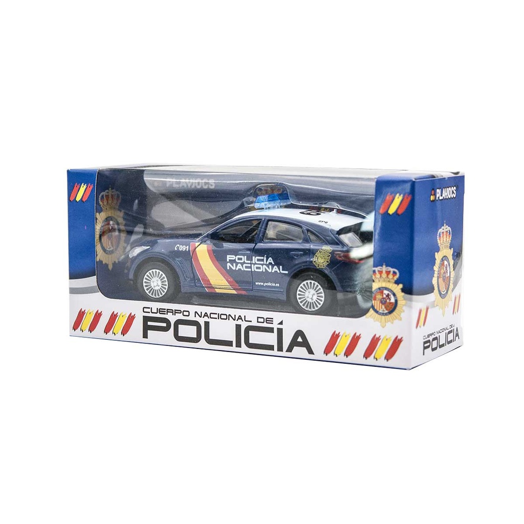 COCHE POLICIA NACIONAL AZUL-BLANCO