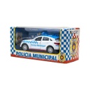 COCHE POLICIA MUNICIPAL BLANCO-AZUL