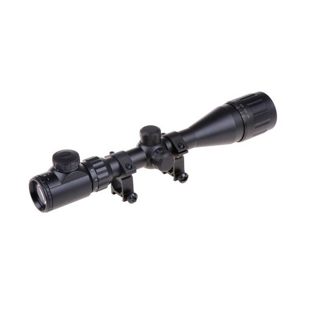 VISOR THETA OPTICS 3-9X40 AOEG NEGRO