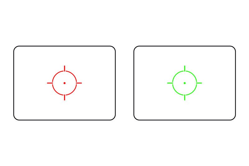 VISOR RED DOT THETA OPTICS 553 TAN