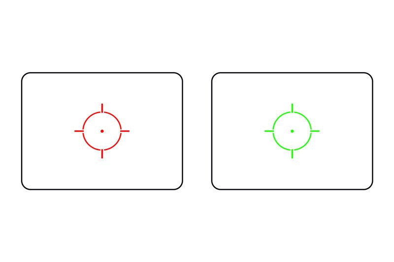 VISOR RED DOT THETA OPTICS 553 TAN