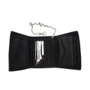 CARTERA NYLON C/CADENA MILTEC NEGRA