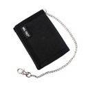 CARTERA NYLON C/CADENA MILTEC NEGRA