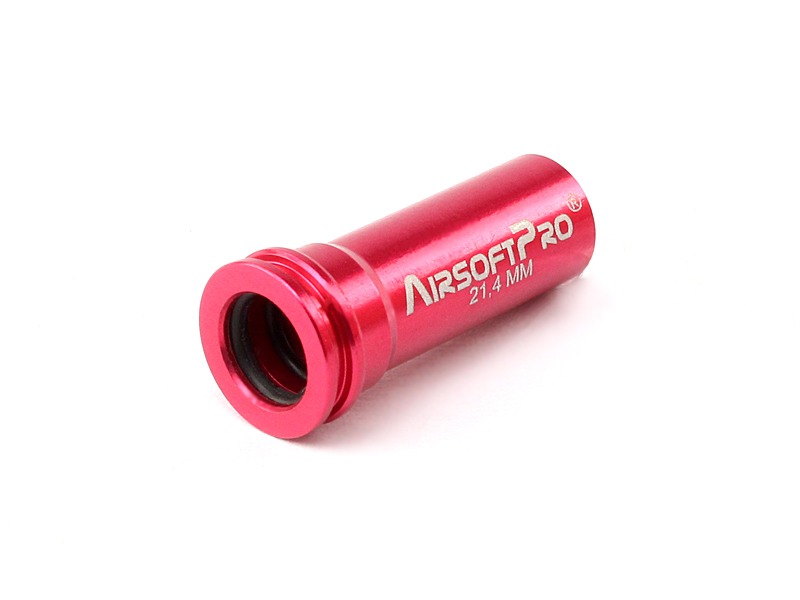 NOZZLE DOBLE JUNTA TORICA M4 21.4MM AIRSOFTPRO ROJO