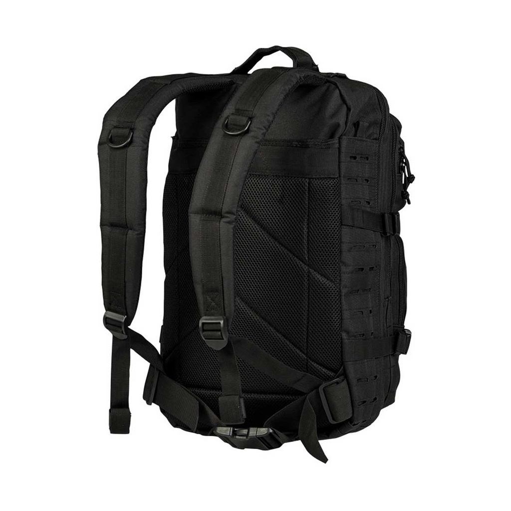 MOCHILA MILTEC LASER MOLLE GR. 36L NEGRA