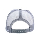 GORRA REJILLA SETAS GRIS-BLANCA
