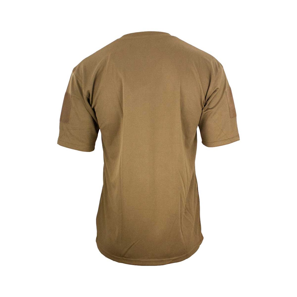 CAMISETA TACTICA MILTEC QUICK DRY M/CORTA TAN