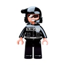 MUÑECO POLICE SWAT 73PCS NEGRO
