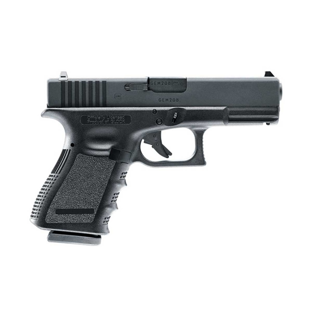 PISTOLA UMAREX GLOCK 19 GAS NEGRA