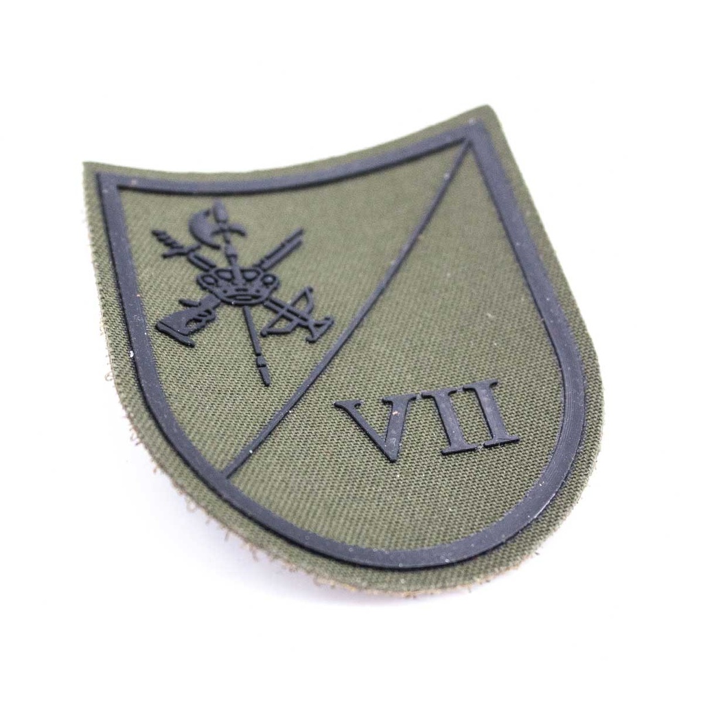 PARCHE LEGION VII BANDERA VALENZUELA C/VELCRO  VERDE