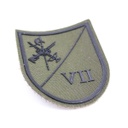 PARCHE LEGION VII BANDERA VALENZUELA C/VELCRO  VERDE