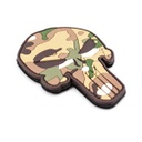 PARCHE PVC 3D PUNISHER MULTICAM