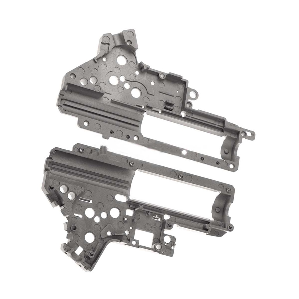 GEARBOX G&G G2H SHELL 8MM PLATA