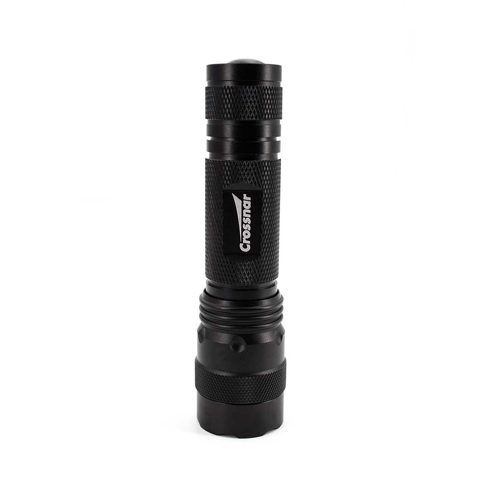 LINTERNA TACTICA CROSSNAR 3W 65LUMENS P2 NEGRA