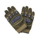 GUANTE AIRSOFT NUDILLOS PROTECTION KEVLAR VERDE