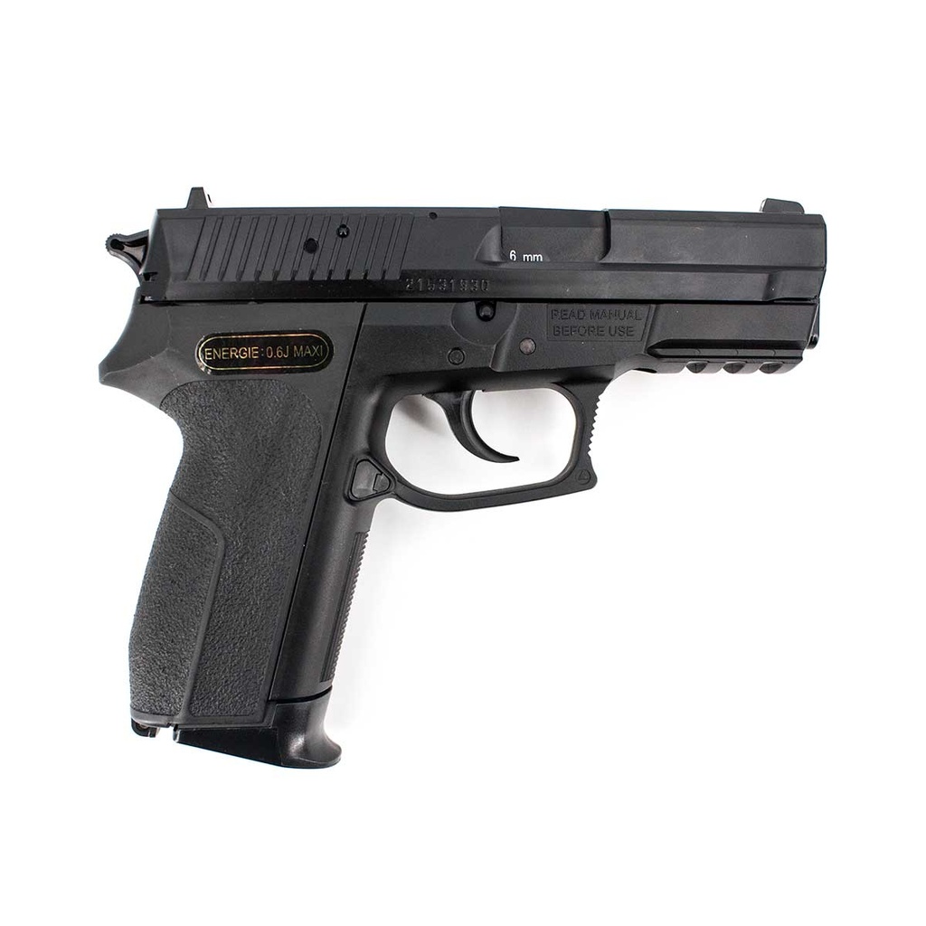 PISTOLA SWISS ARMS SP 2022 MUELLE NEGRA