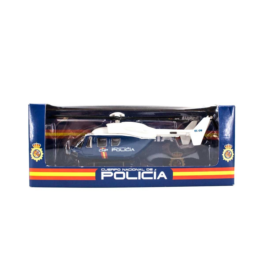 HELICOPTERO POLICIA NACIONAL AZUL-BLANCO