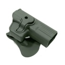 FUNDA PISTOLA RIGIDA AMOMAX GLOCK VERDE