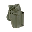 FUNDA PISTOLA RIGIDA AMOMAX  UNIVERSAL AM-UH VERDE