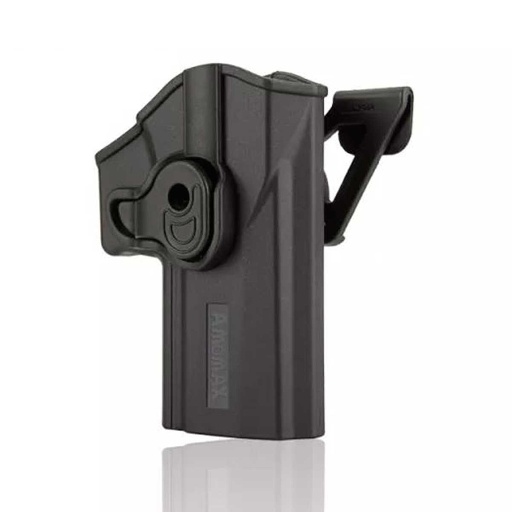 FUNDA PISTOLA RIGIDA AMOMAX SIG SAUER P320 NEGRO