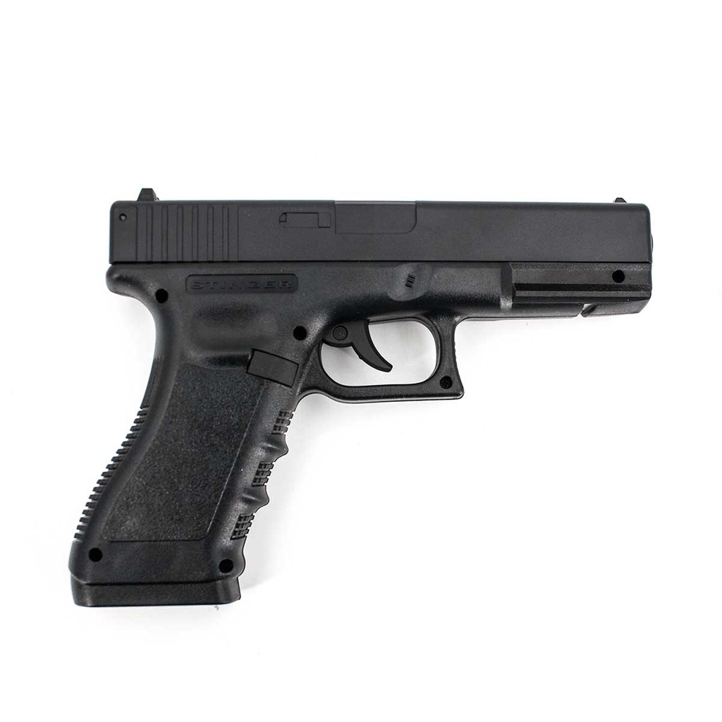 PISTOLA STINGER GLOCK 17 CO2 4.5 NEGRA