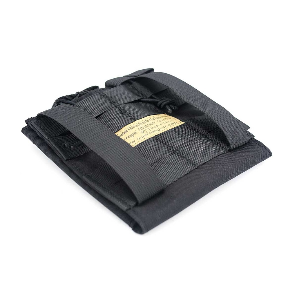 POUCH CARGADOR DOBLE EMERSON 5.56&PISTOL OPEN TOP NEGRO