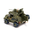 JEEP EJERCITO SLUBAN 221 PCS VERDE