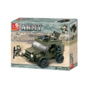 JEEP EJERCITO SLUBAN 221 PCS VERDE