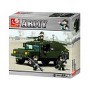 HUMMER CON FUSIL SLUBAN 191 PCS VERDE