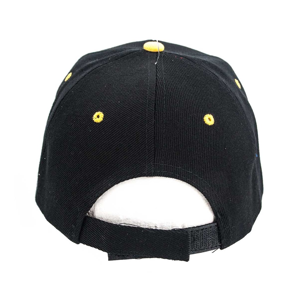 GORRA BORDADA CONSTITUCION 3 TIRAS ESPAÑA NEGRA