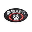PARCHE PVC 3D BLACKWATER NEGRO-ROJO