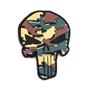 PARCHE PVC 3D PUNISHER CAMO