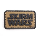 PARCHE PVC 3D SKIRM WARS VERDE-NEGRO