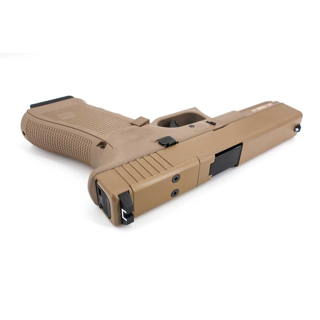 PISTOLA WE G17 V4 MOS FULL METAL TAN