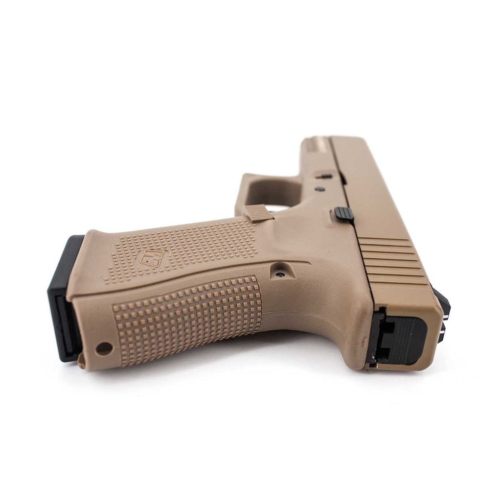 PISTOLA WE G19 V5 FULL METAL TAN