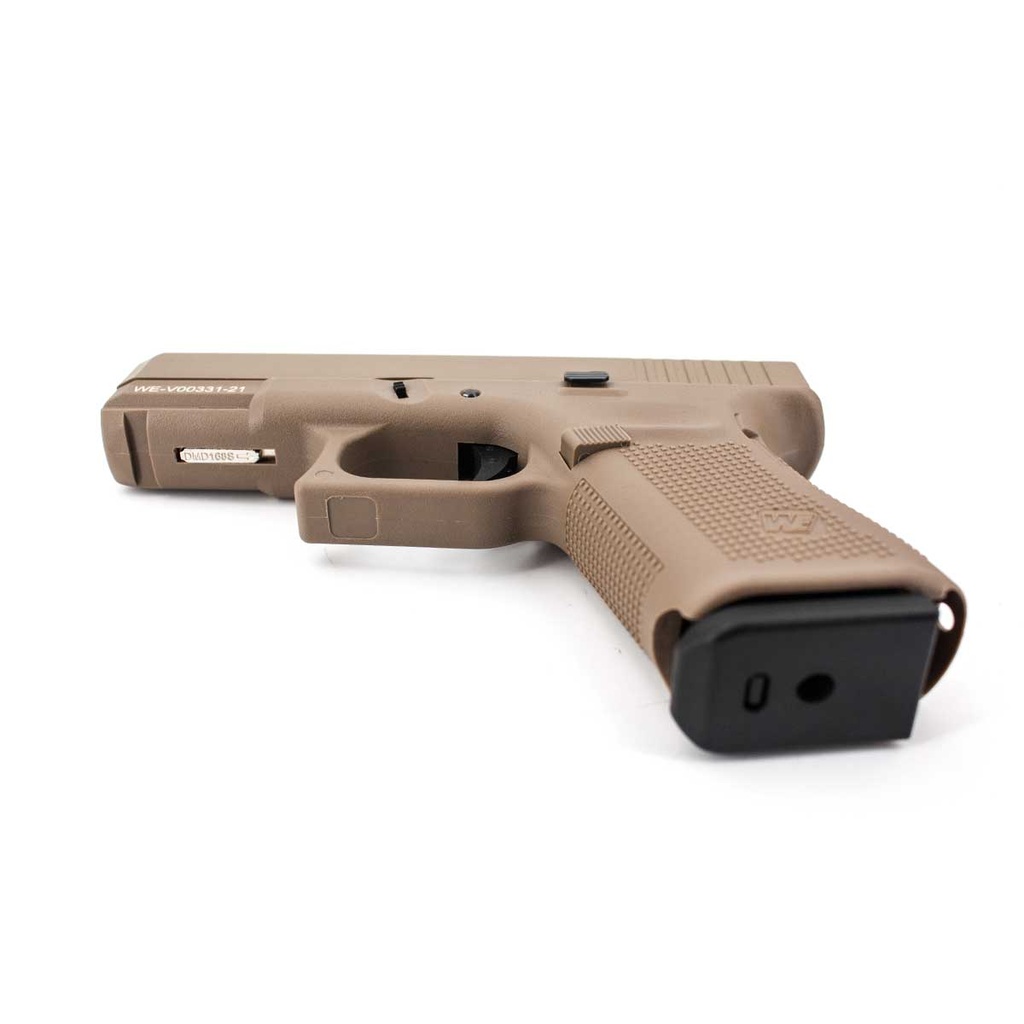 PISTOLA WE G19 V5 FULL METAL TAN